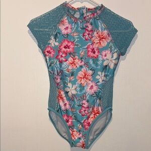 Art Class Kids Floral One Piece Swimsuit